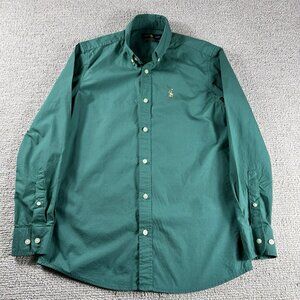 Polo Ralph Lauren Slim Fit Oxford Button Down Shirt Green Men’s Size M